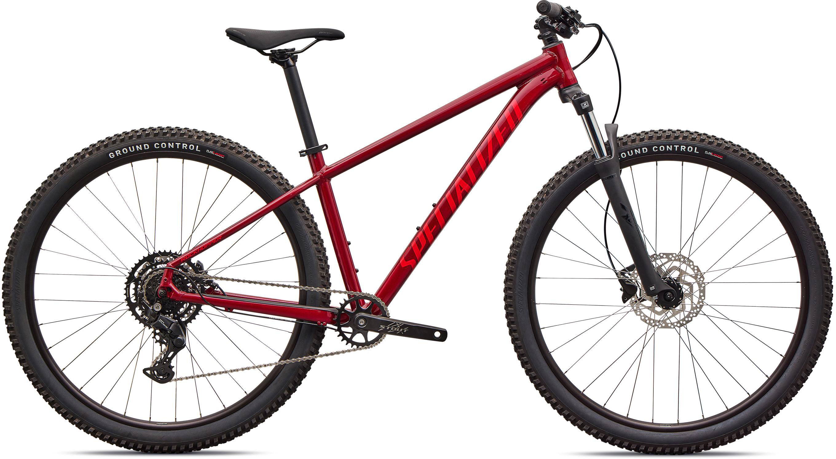 Specialized Rockhopper Sport 2026 - Gloss Maroon / Deep Green