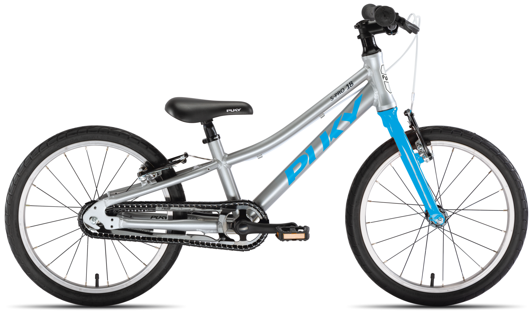Cykler - Børnecykler - PUKY S-Pro 18-1 SuperLight - Sort/Blå