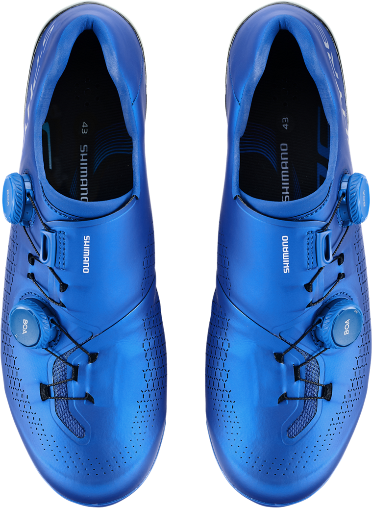 Beklædning - Cykelsko - Shimano S-Phyre RC910 SPD-SLR Race Sko - Blue