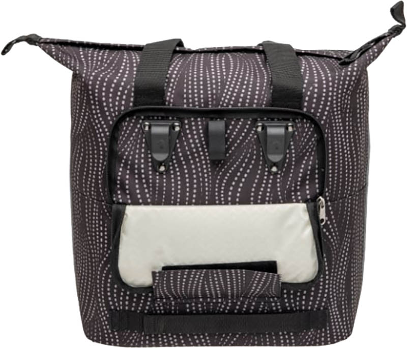 Tilbehør - Cykeltasker - New Looxs Oslo Shopper Kota Sidetaske - Black Dots