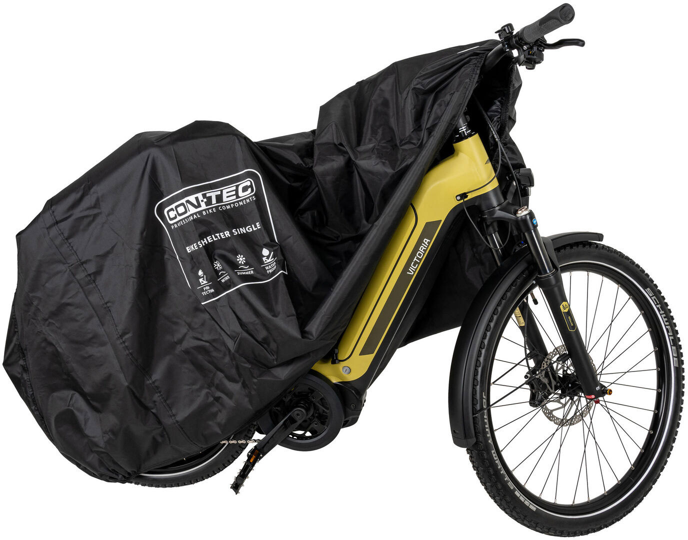Tilbehør - Cykelpleje - Con-Tec Bike Cover Cykelbetræk 200x70x110