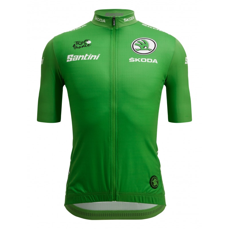 Beklædning - Cykeltrøjer - Santini Replica Tour de France Best Sprinter Jersey - Limited Edition