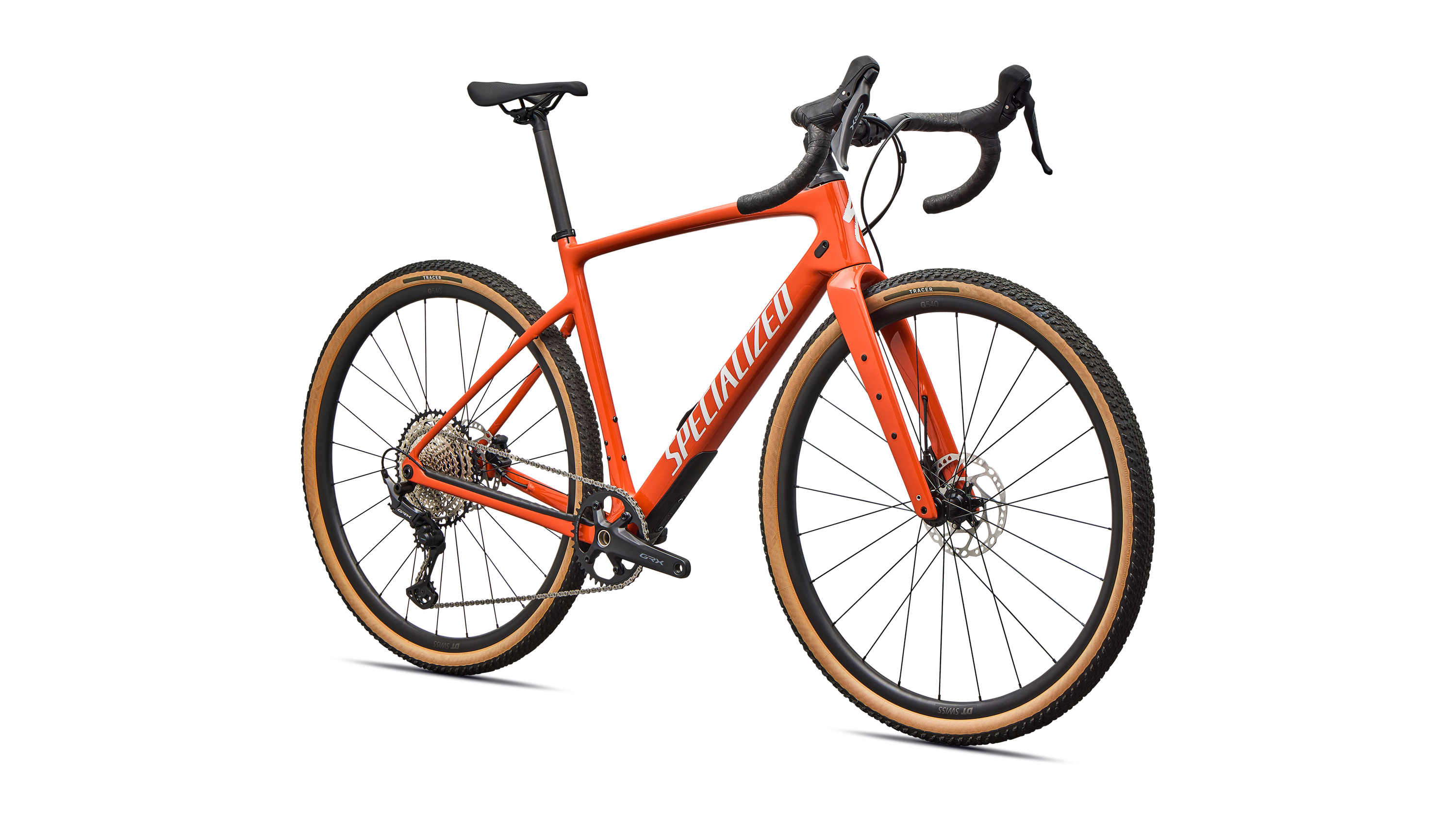 Cykler - Gravel cykler - Specialized Diverge 4 Sport Carbon 2026 - Deep Orange/Dune White