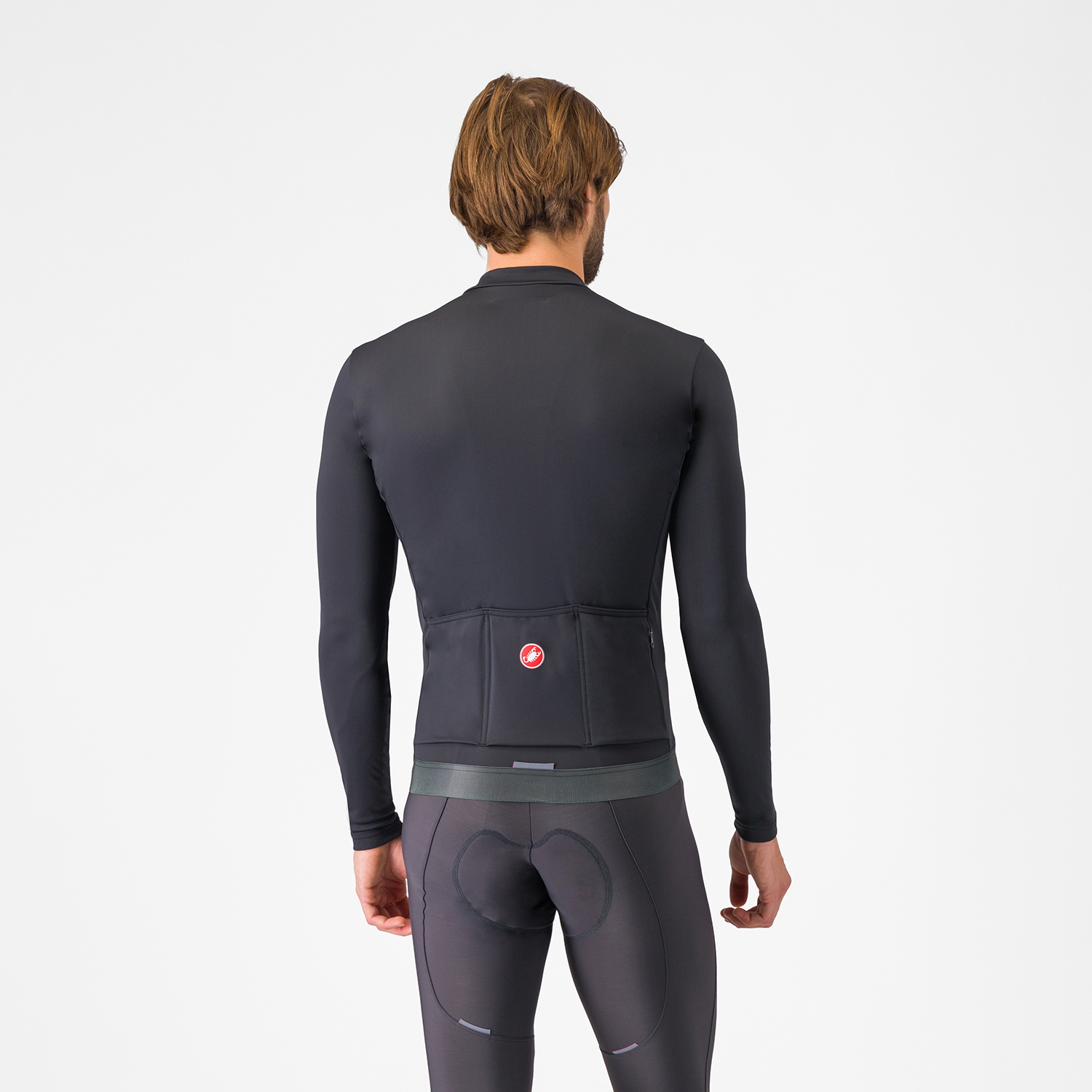 Beklædning - Cykeltrøjer - Castelli ESPRESSO THERMAL Jersey - Light Black