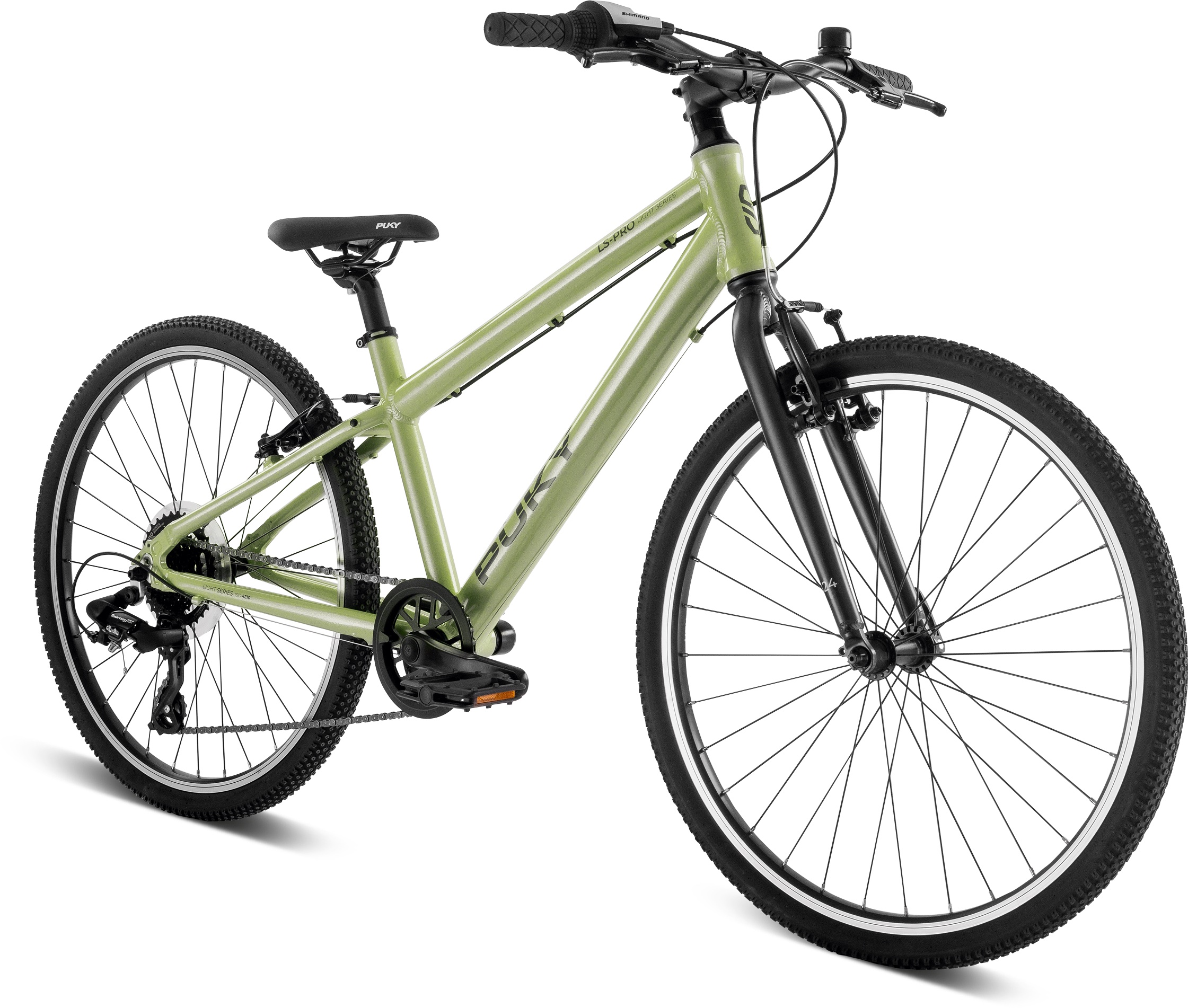 Cykler - Børnecykler - PUKY LS-PRO 24-8 Alu 24" - Mint Green/Anthrazit