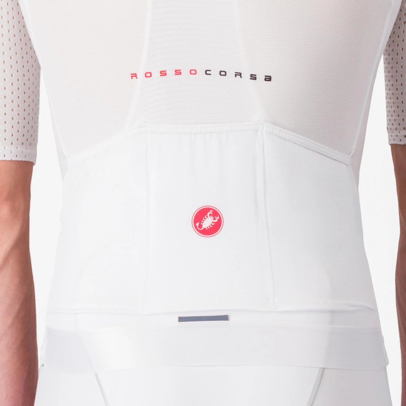 Beklædning - Cykeltrøjer - Castelli AERO RACE 8S Jersey - White