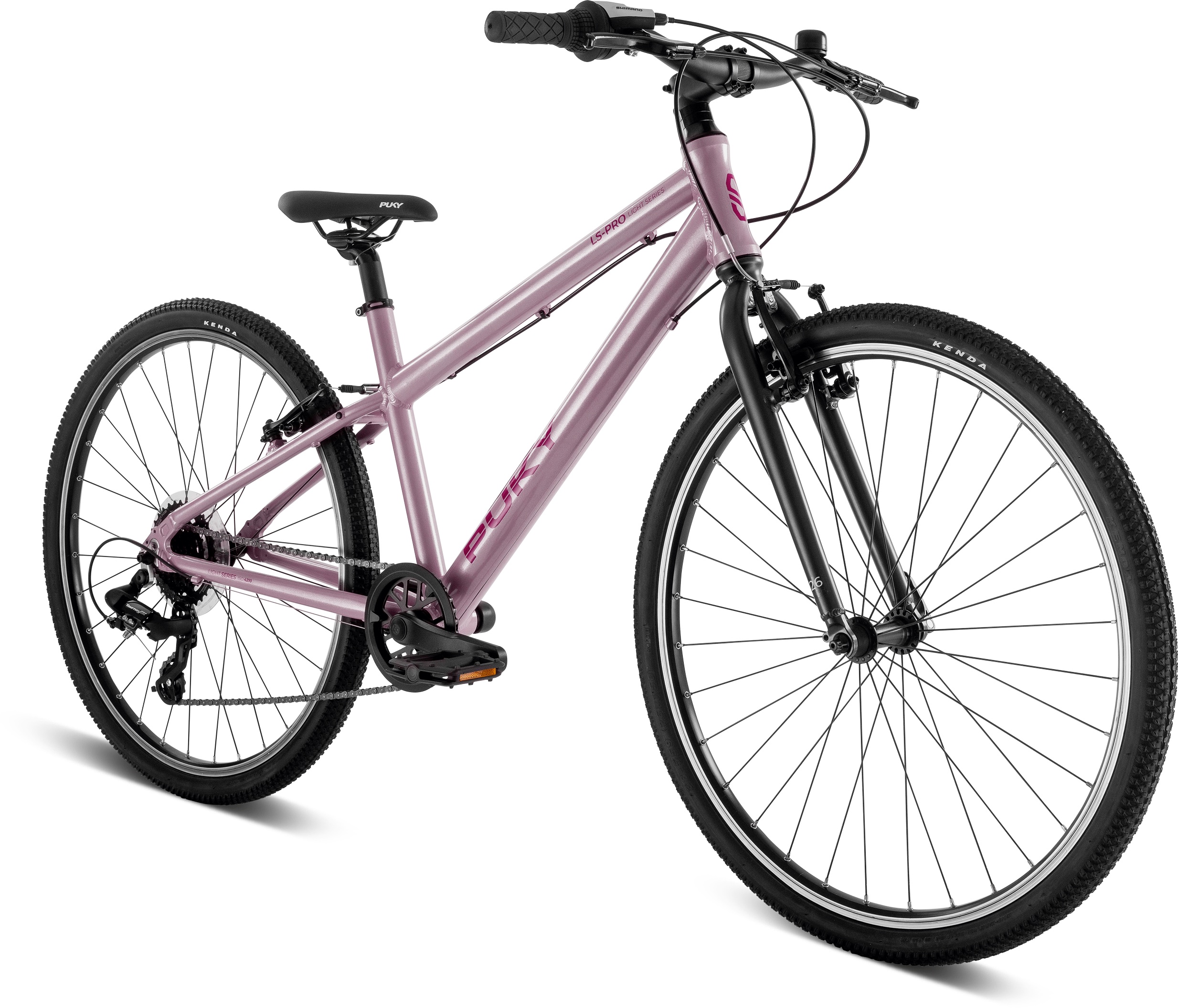 Cykler - Børnecykler - PUKY LS-PRO 26-8 Alu 26" - Pearl Pink/Anthrazit