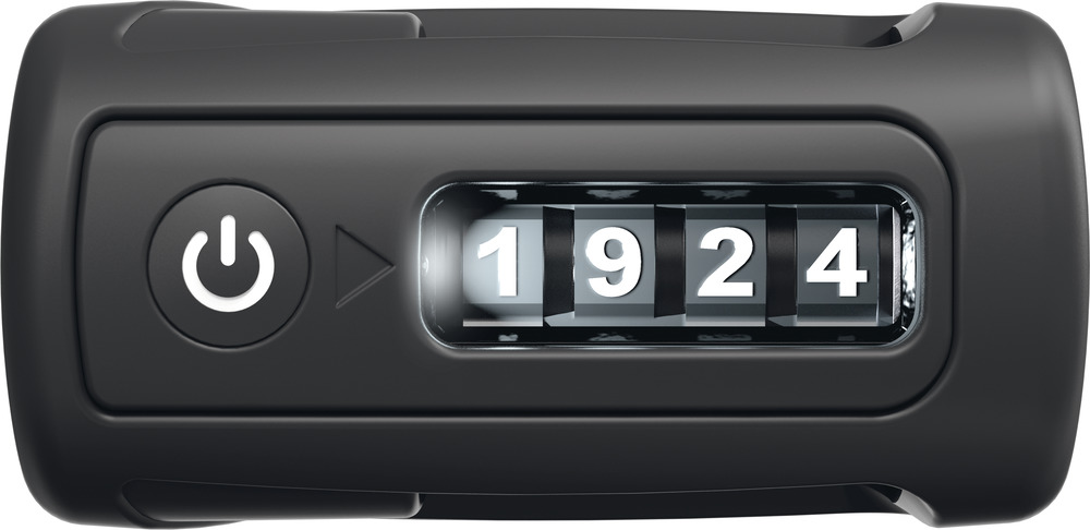Tilbehør - Cykellås - Abus Foldelås 6000C Bordo Combo LED (SH Beslag) 90cm - Sort (DK)