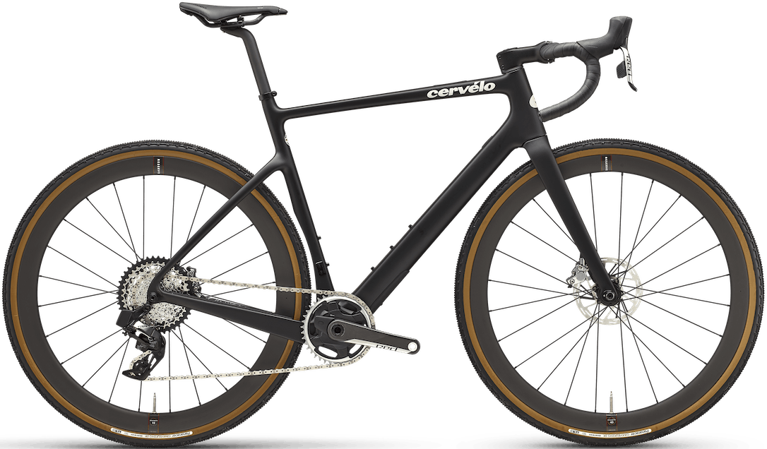 Cykler - Racercykler - Cervélo Aspero-5 Force XPLR eTap AXS 1 2024 - Sort