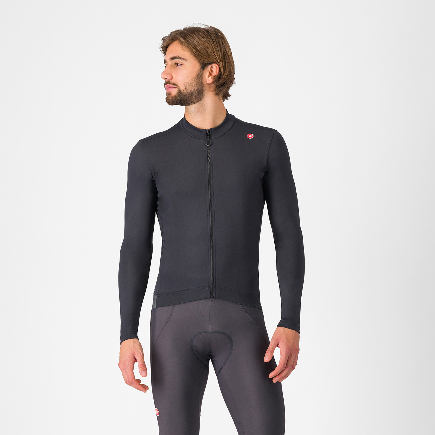 Beklædning - Cykeltrøjer - Castelli ESPRESSO THERMAL Jersey - Light Black