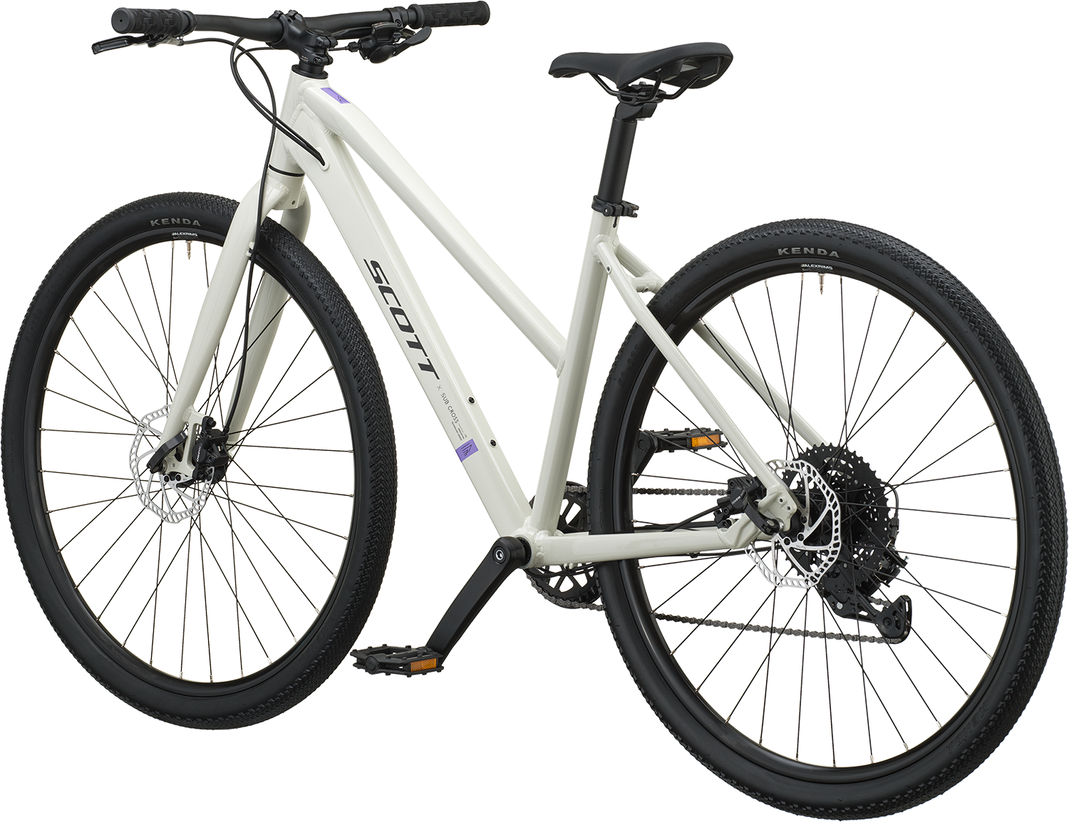 Cykler - Damecykler - Scott Sub Cross 40 Slope 2027 - Atmosphere Grey
