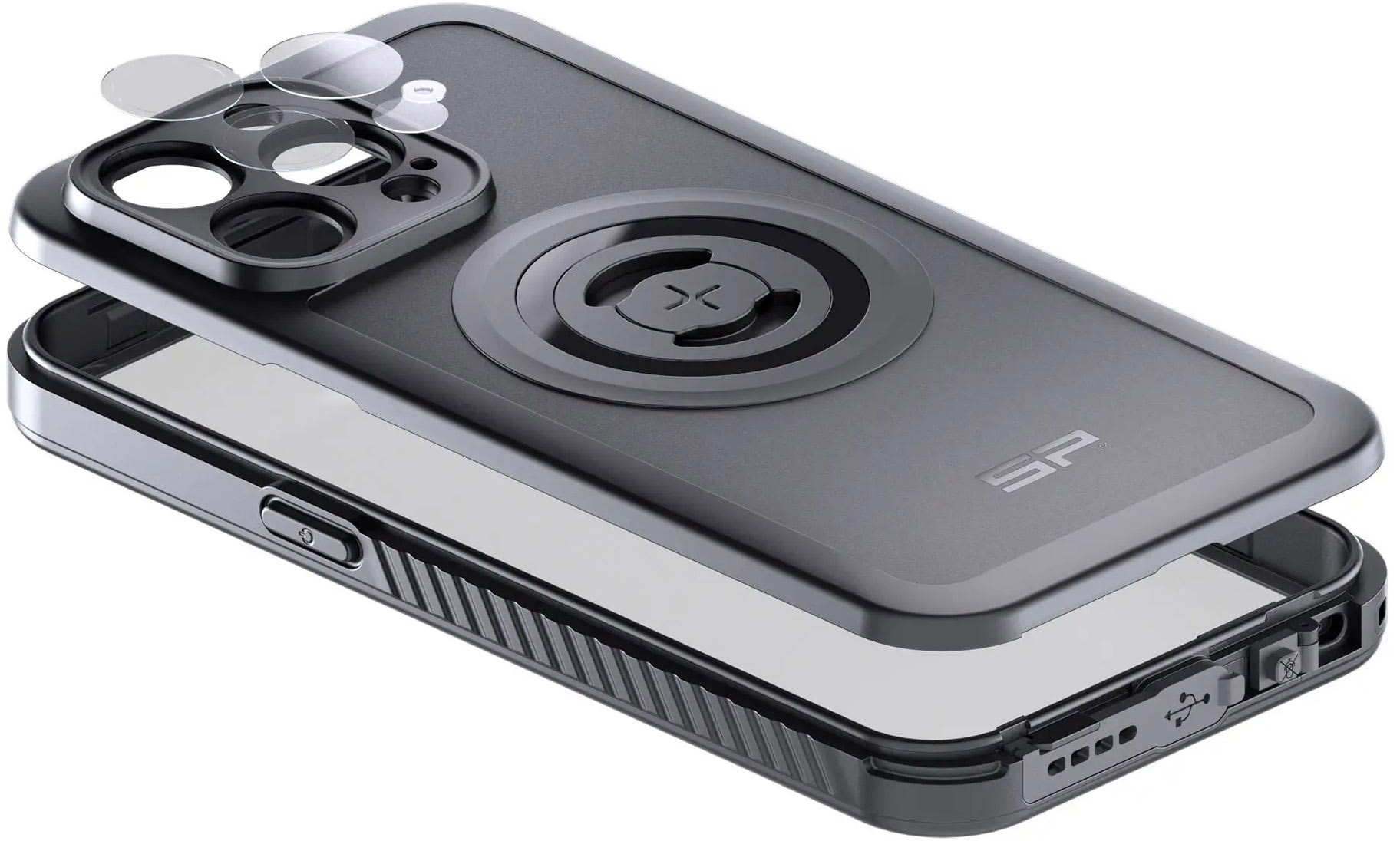 Tilbehør - Mobilholdere - SP Connect Smartphone Cover Case Xtreme - iPhone 15 Pro Max