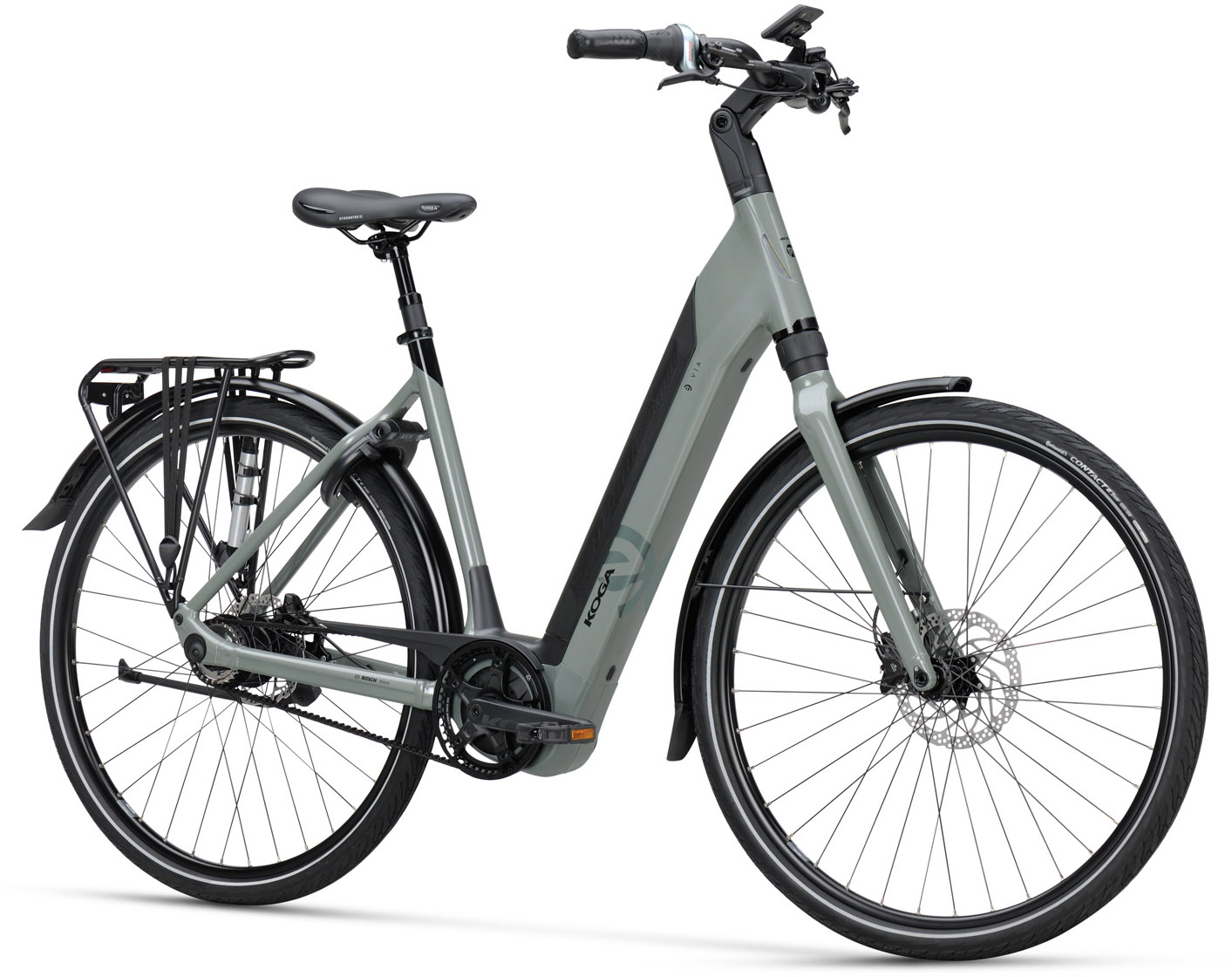 Cykler - Elcykler - Koga Evia Dame 625wh 2025 - Grøn
