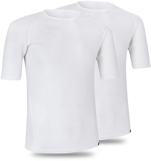 Beklædning - Baselayer / Undertøj - GripGrab Ultralet Mesh kortærmet Baselayer 2-Pack - Hvid