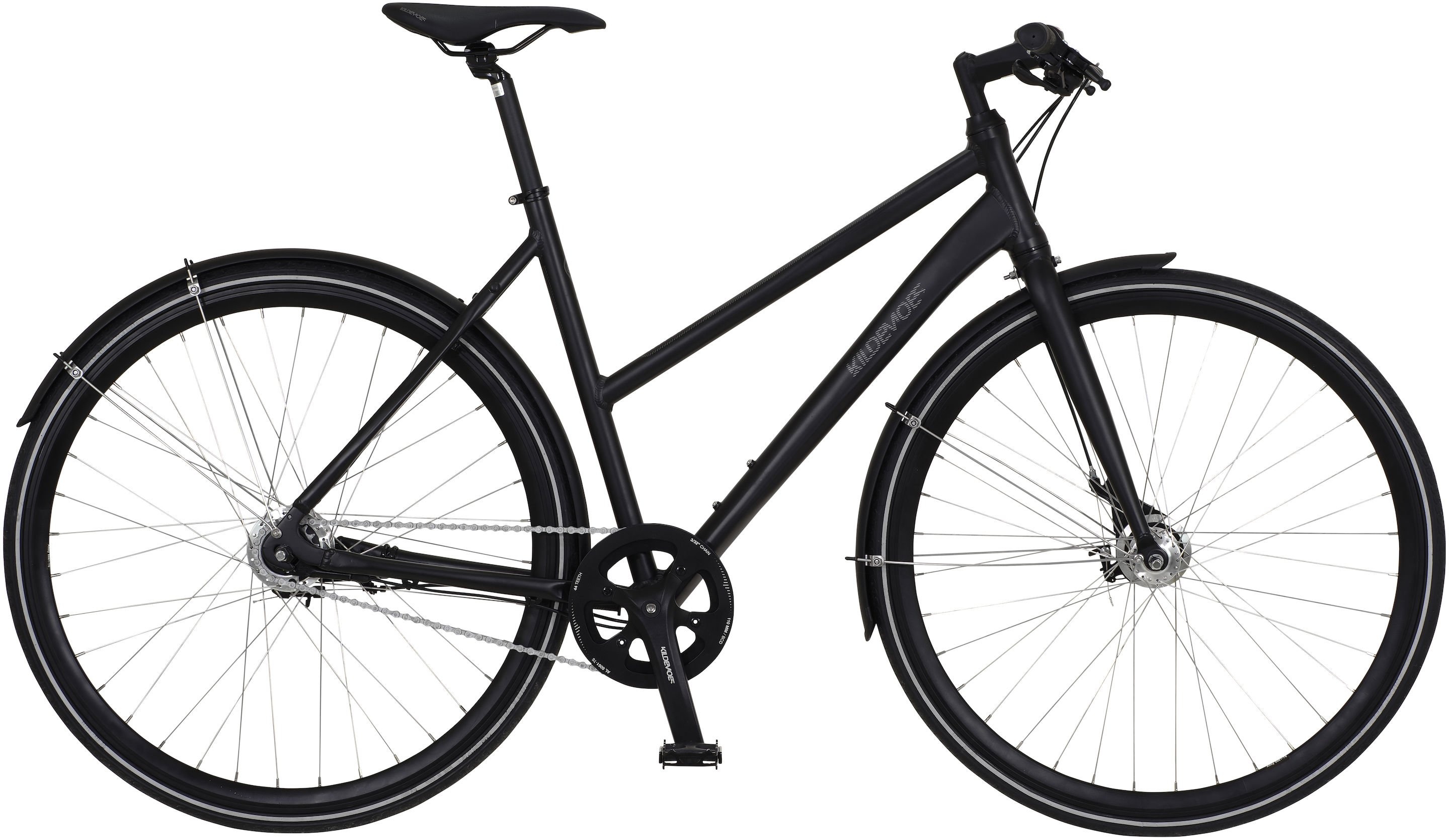 Cykler - Damecykler - Kildemoes Logic Hyper S1 7g Dame 2023 - Sort