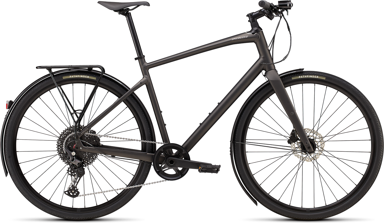 Specialized Sirrus X 4.0 EQ 2026 - Satin Metallic Obsidian