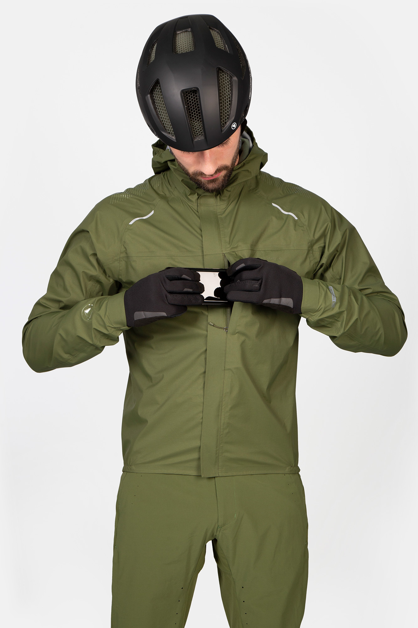 Beklædning - Cykeljakker - Endura GV500 Waterproof Jacket - Grøn