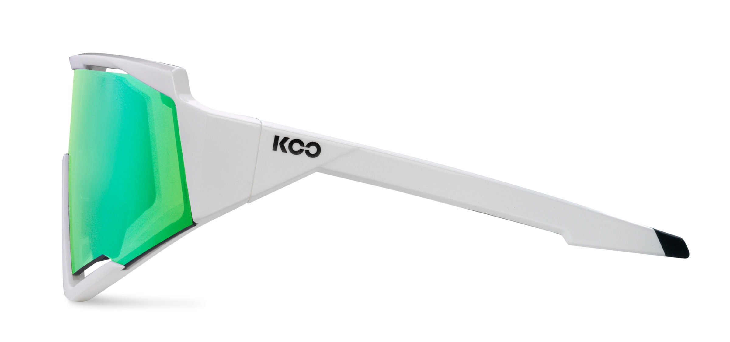 Beklædning - Cykelbriller - KOO Spectro Cykelbriller - Hvid/grøn