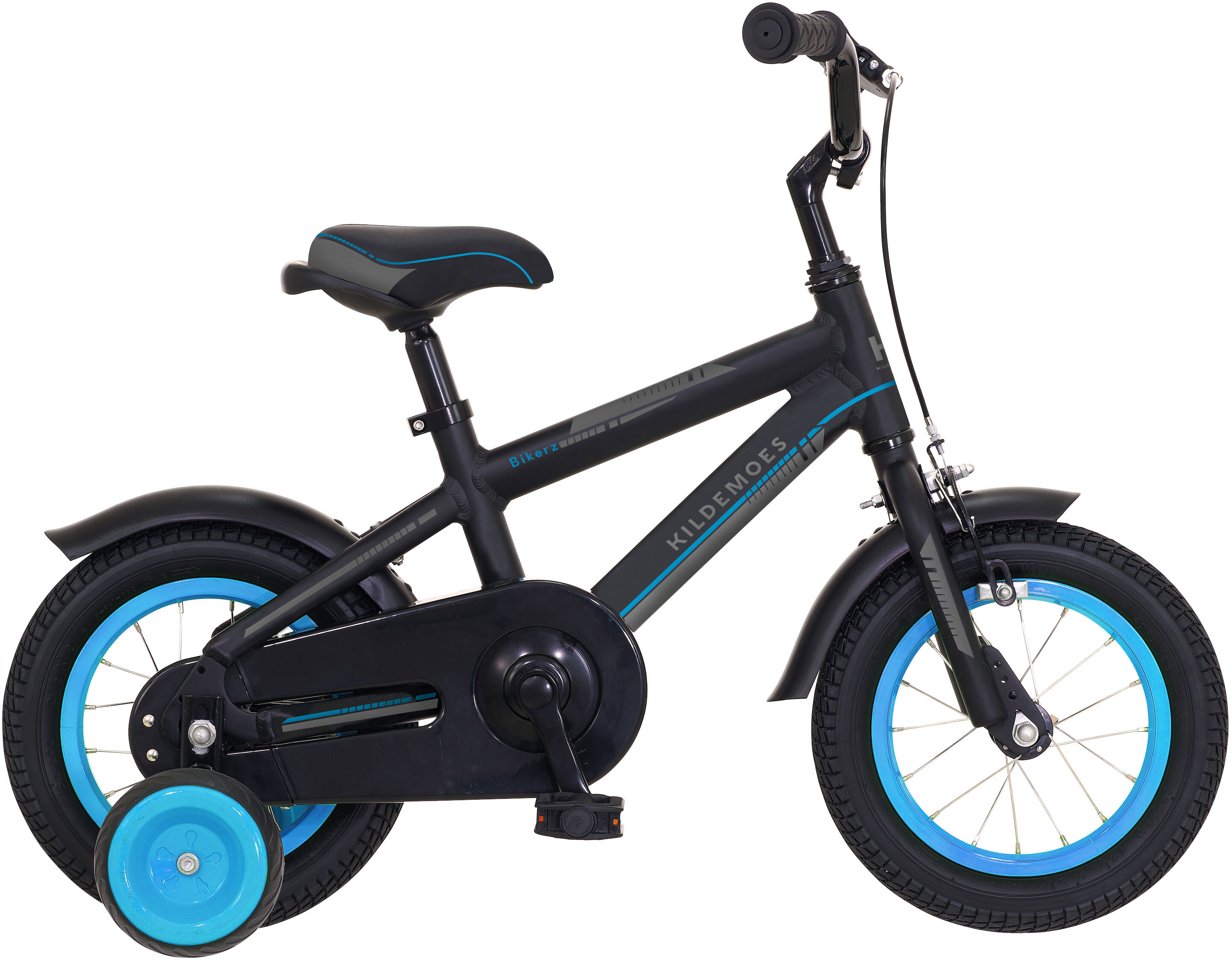 Kildemoes Bikerz Dreng 2023 - Sort cykel med 7 gear