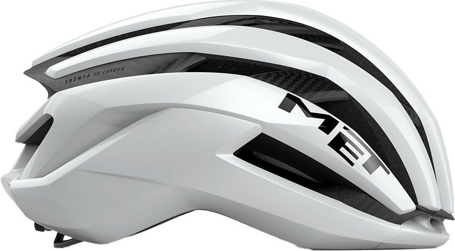Beklædning - Cykelhjelme - MET Helmet Trenta 3K Carbon - White/Glossy