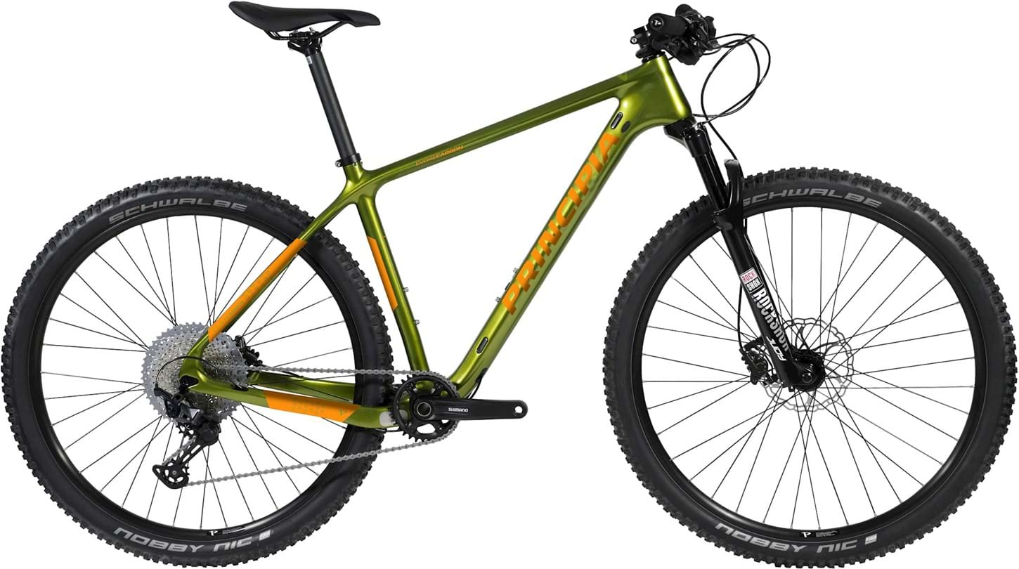 Billede af Principia MTB Carbon 1x12 XT 2023 - Grøn (Udstillingsmodel)