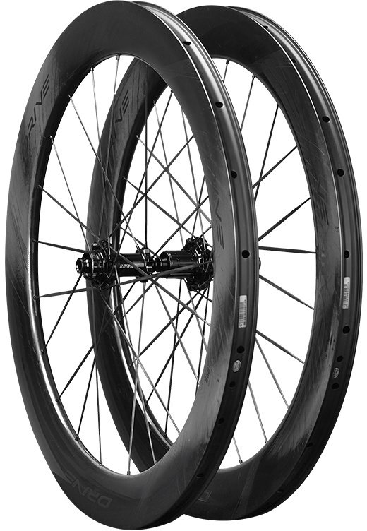 Reservedele - Hjulsæt - Elite Drive II 65D Disc Brake - Shimano (Matsorte) (Black Decal)