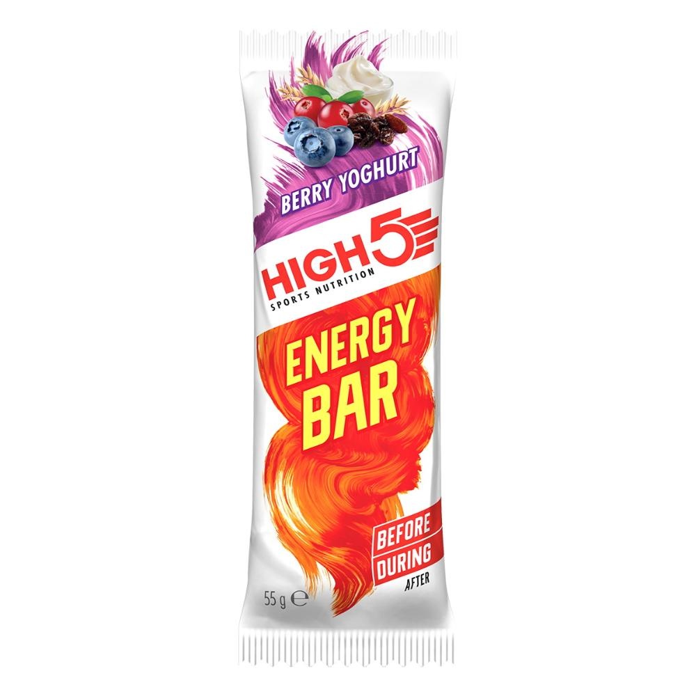  - High5 Energy Bar 55g - Berry / Yoghurt overtræk