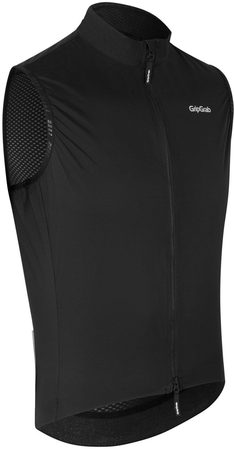 GripGrab Lightweight Windproof Gilet - Cykelvest - Sort - Str. M