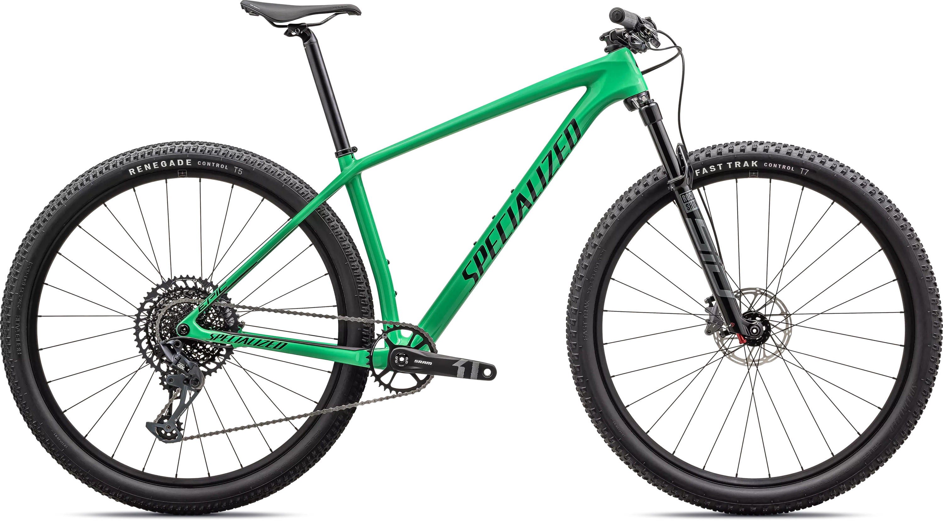 Specialized Epic Hardtail Comp 2025 - Grøn Cykeltilbud!