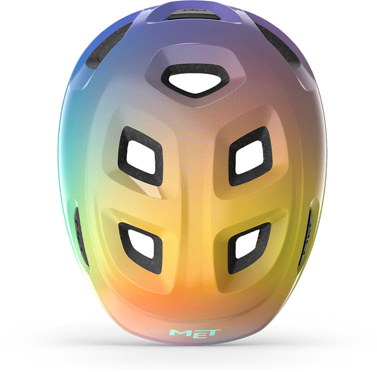 Beklædning - Cykelhjelme - MET Helmet Hooray - Multicolour/Glossy