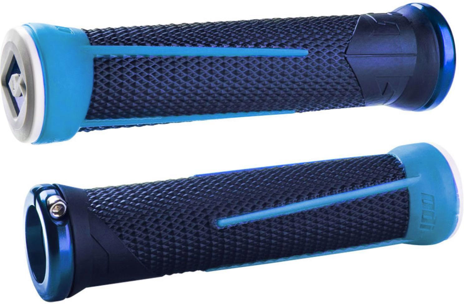 ODI AG1 Signature Lock-On 2.1 MTB Greb 135mm - Blue-Skyblue