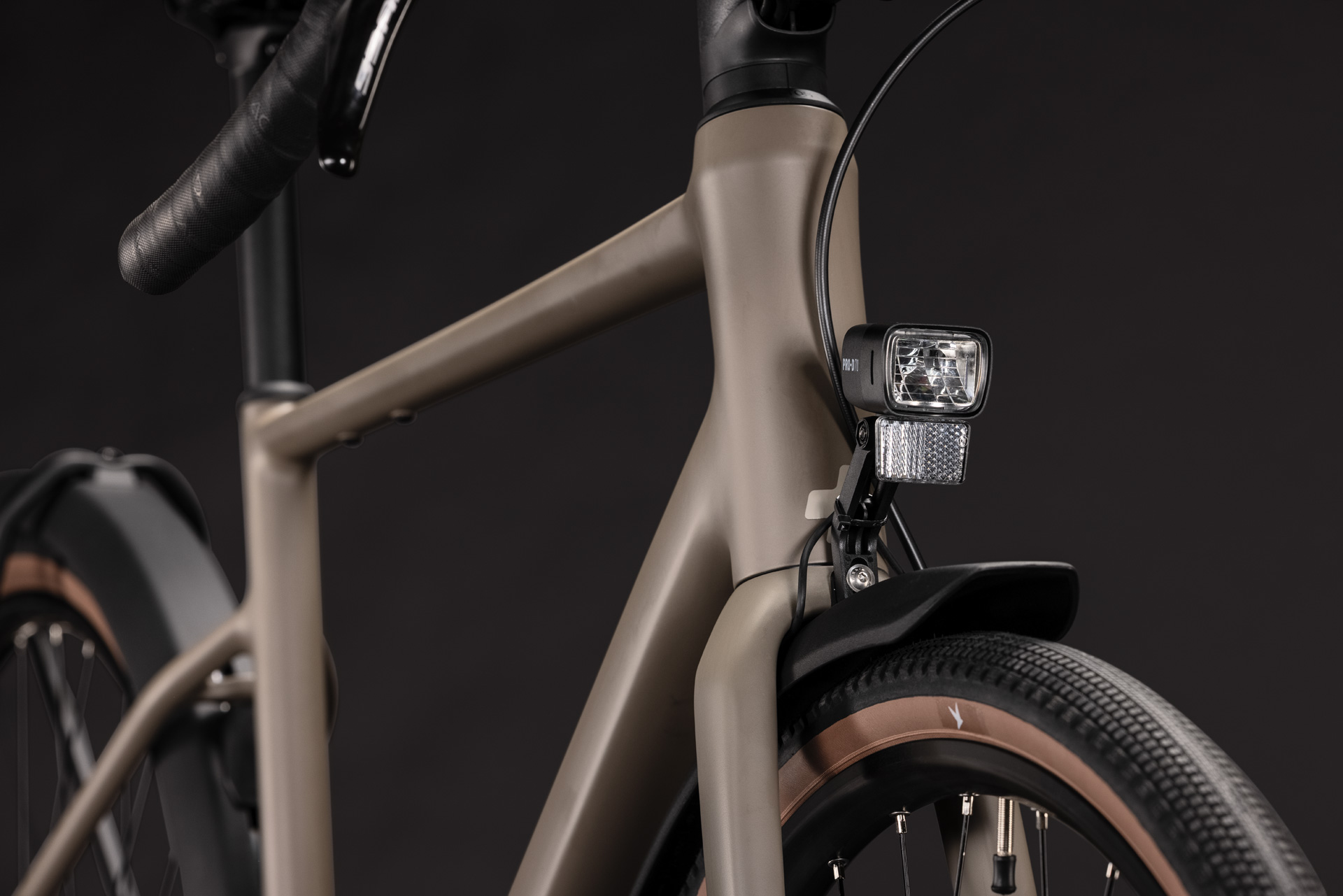 Cykler - Gravel cykler - Cube Nuroad ONE FE (Fully Equipped) 2027 - Wood´n´Grey