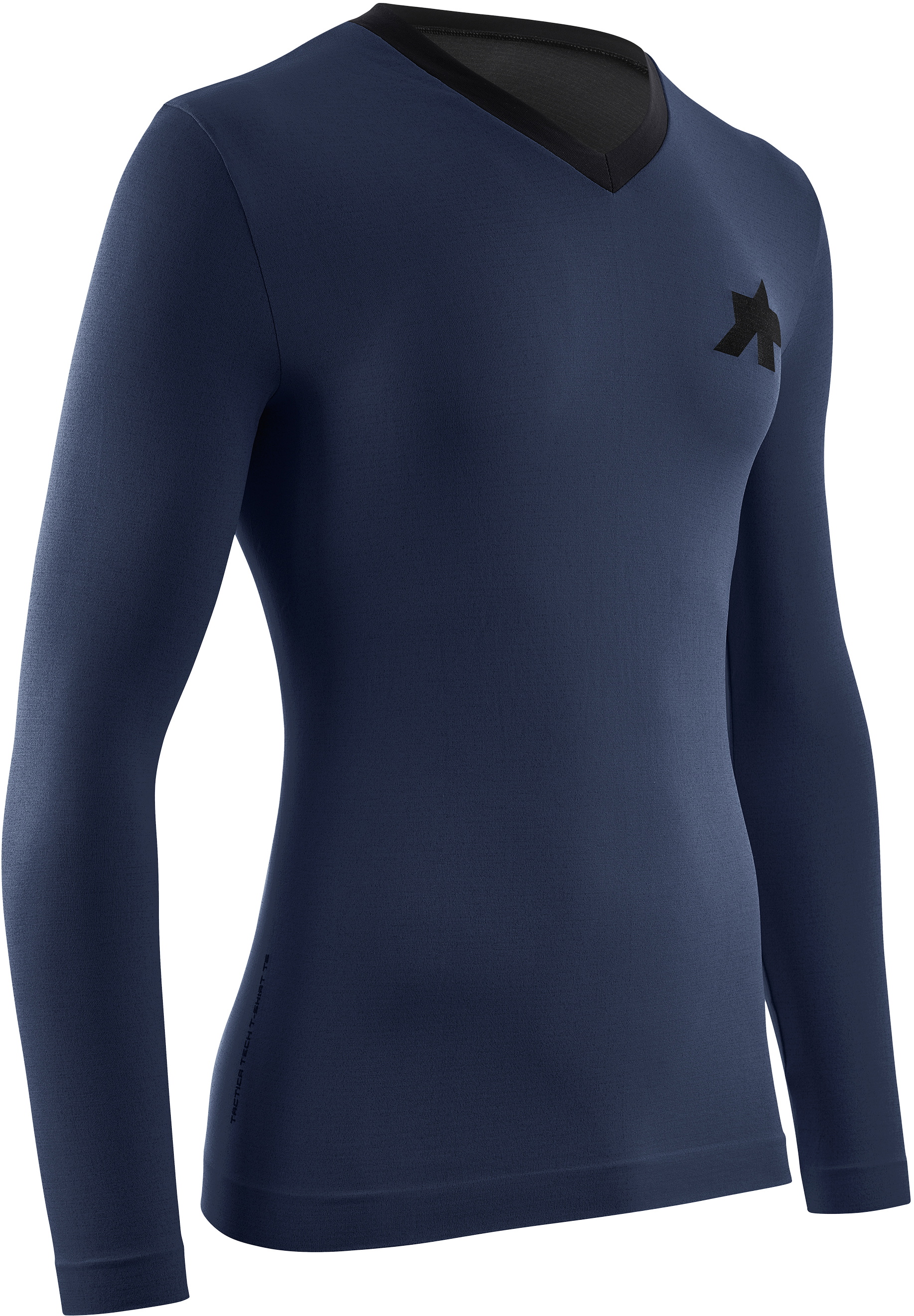 Beklædning - Cykeltrøjer - Assos TACTICA Longsleeve Tech T-Shirt T5 - Stone Blue