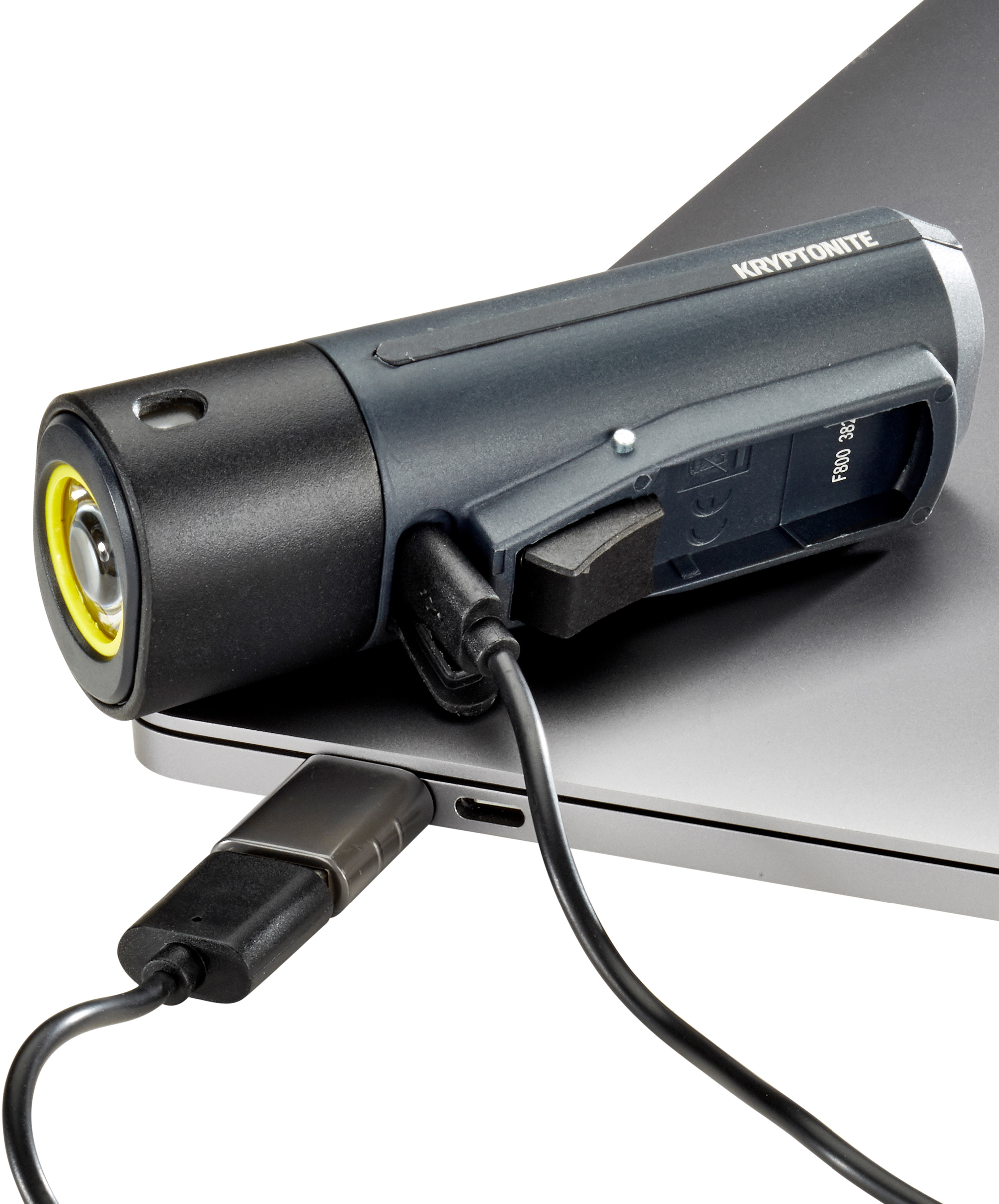 Tilbehør - Cykellygter - Kryptonite Lygte Street F-500 Medium USB Forlygte