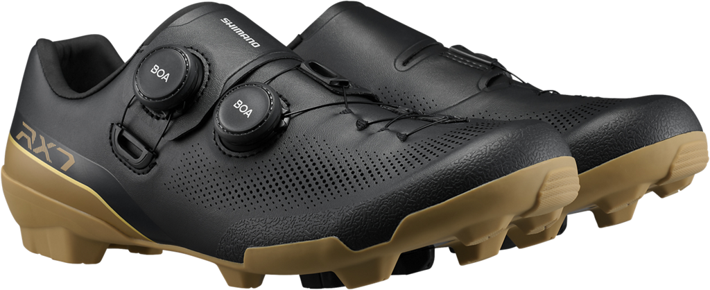 Beklædning - Cykelsko - Shimano RX710 SPD Gravel Sko Narrow (Smal) - Black