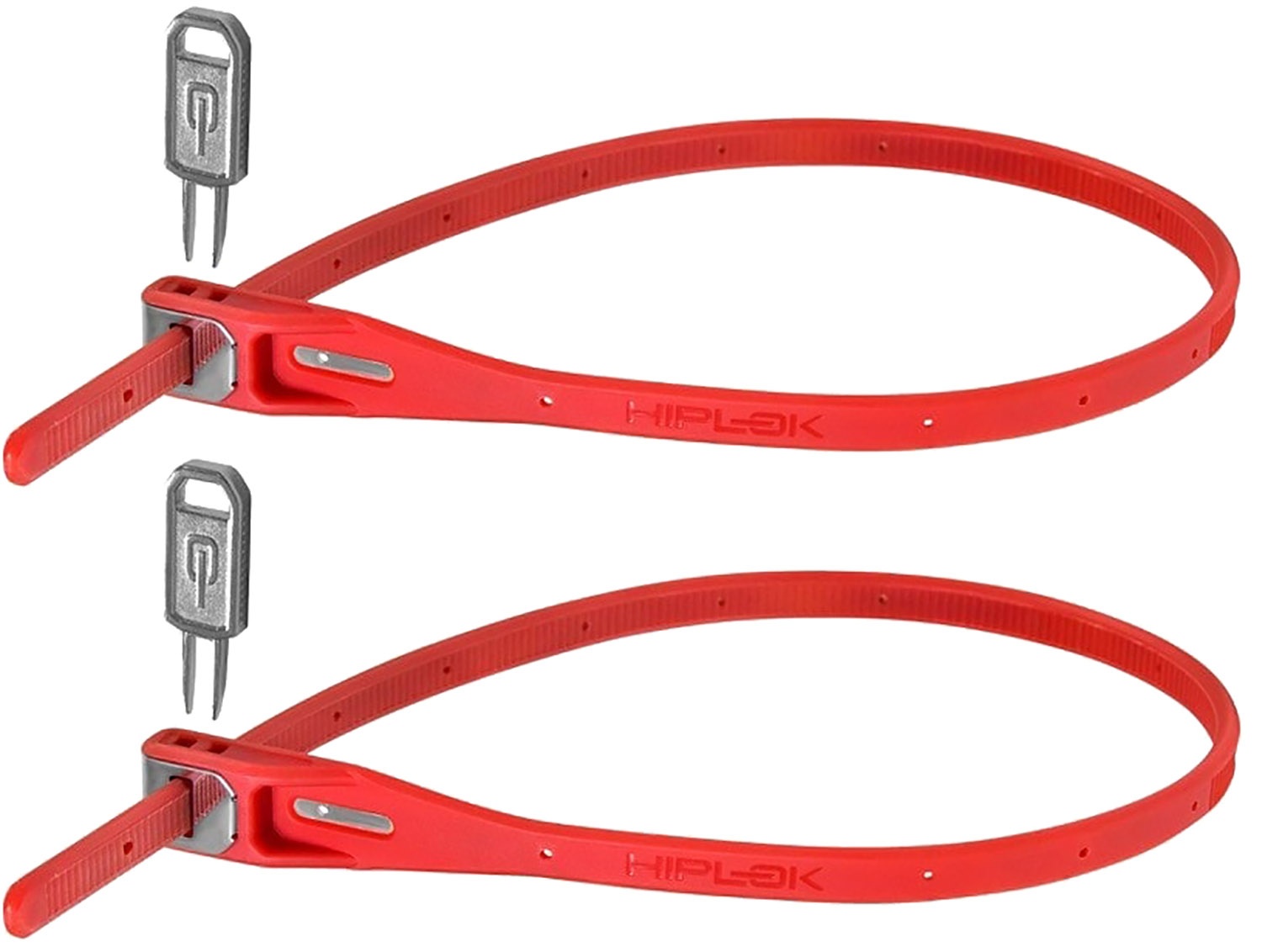 Se HIPLOK Z LOK Twin striplås i rød hos Cykelexperten.dk