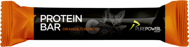 Tilbehør - Energiprodukter - Purepower Protein Bar Orange Crunch 55g