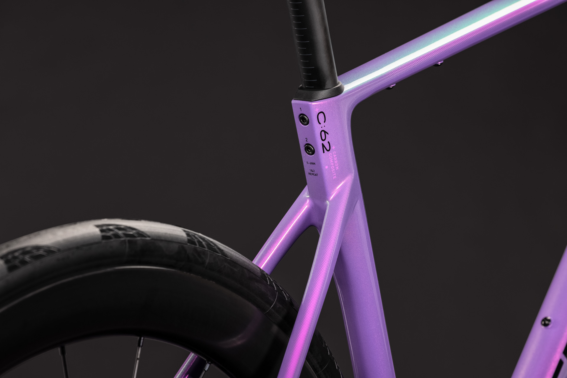 Cykler - Racercykler - Cube Attain C:62 SLT 2027 - Cosmicpurple´n´Black