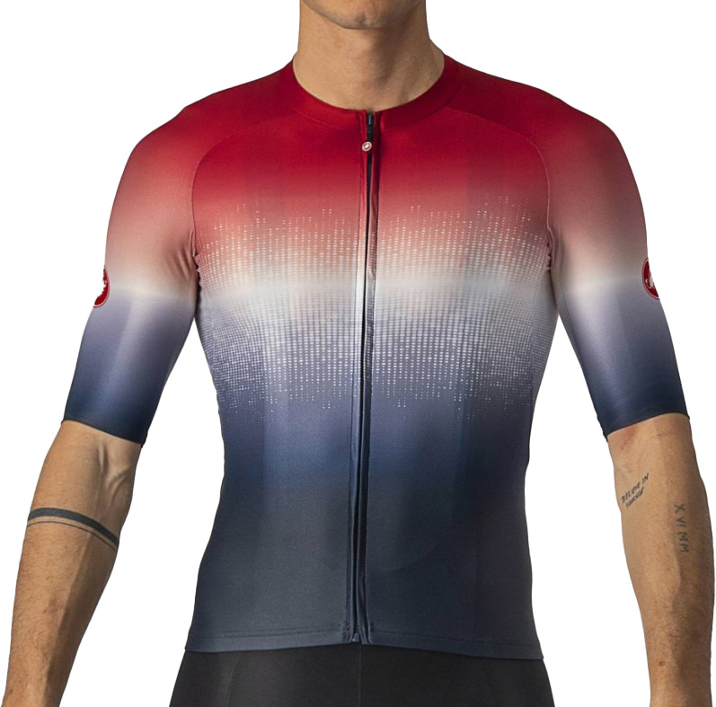 Aero Race 6 0 Jersey Rød Blå Fra Castelli