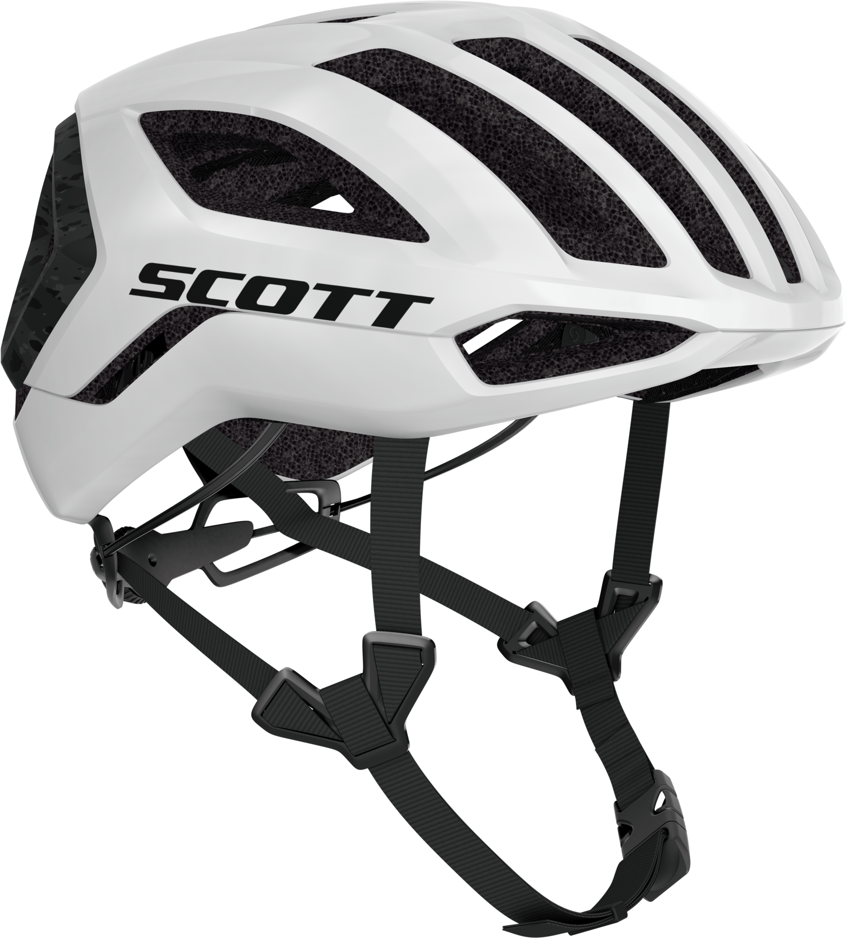Scott Centric Plus (MIPS) Cykelhjelm - Mineral White Black