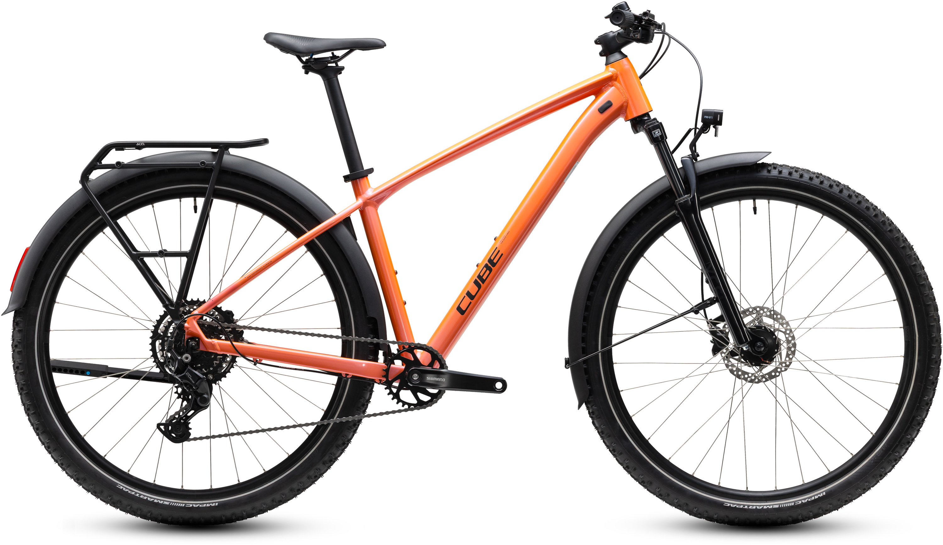 Cube Aim ONE FE (Fully Equipped) 27.5" 2027 - Salmon´n´Black Cube Aim ONE FE (Fully Equipped) 27.5" 2027 - Salmon´n´Black