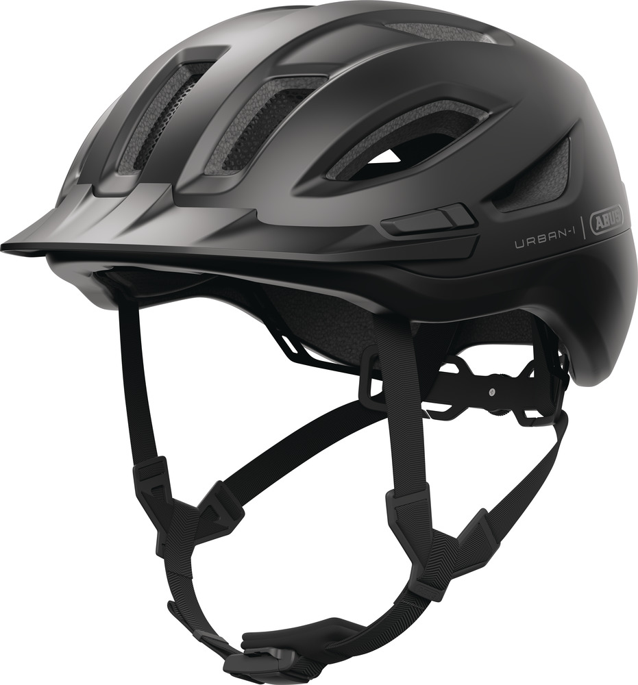 Beklædning - Cykelhjelme - Abus Hjelm Urban-I 4.0 ACE m. LED - Velvet Black