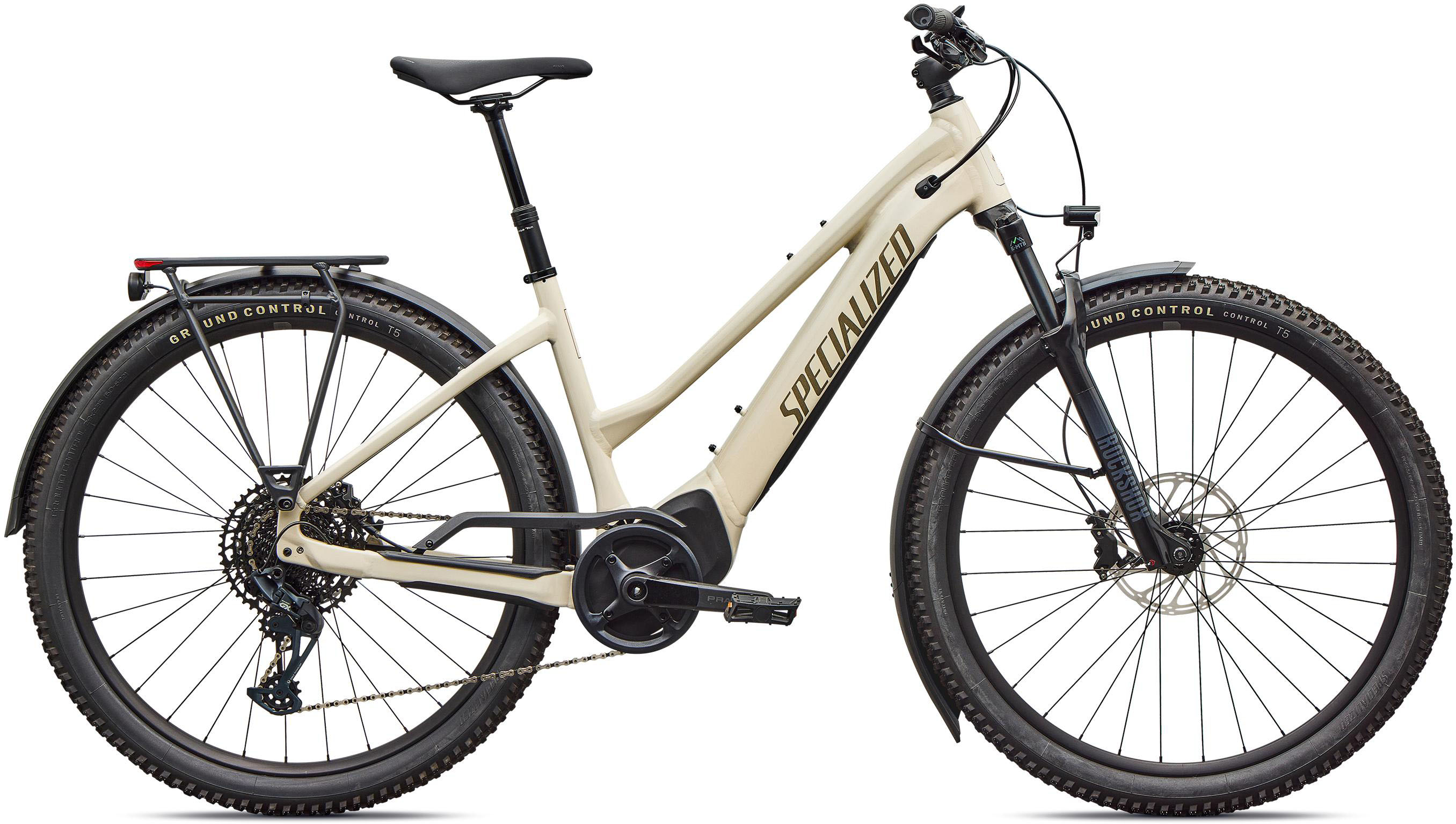 Specialized Turbo Tero 5.0 EQ Step-Through 2026 - Gloss White Mountains / Gunmetal