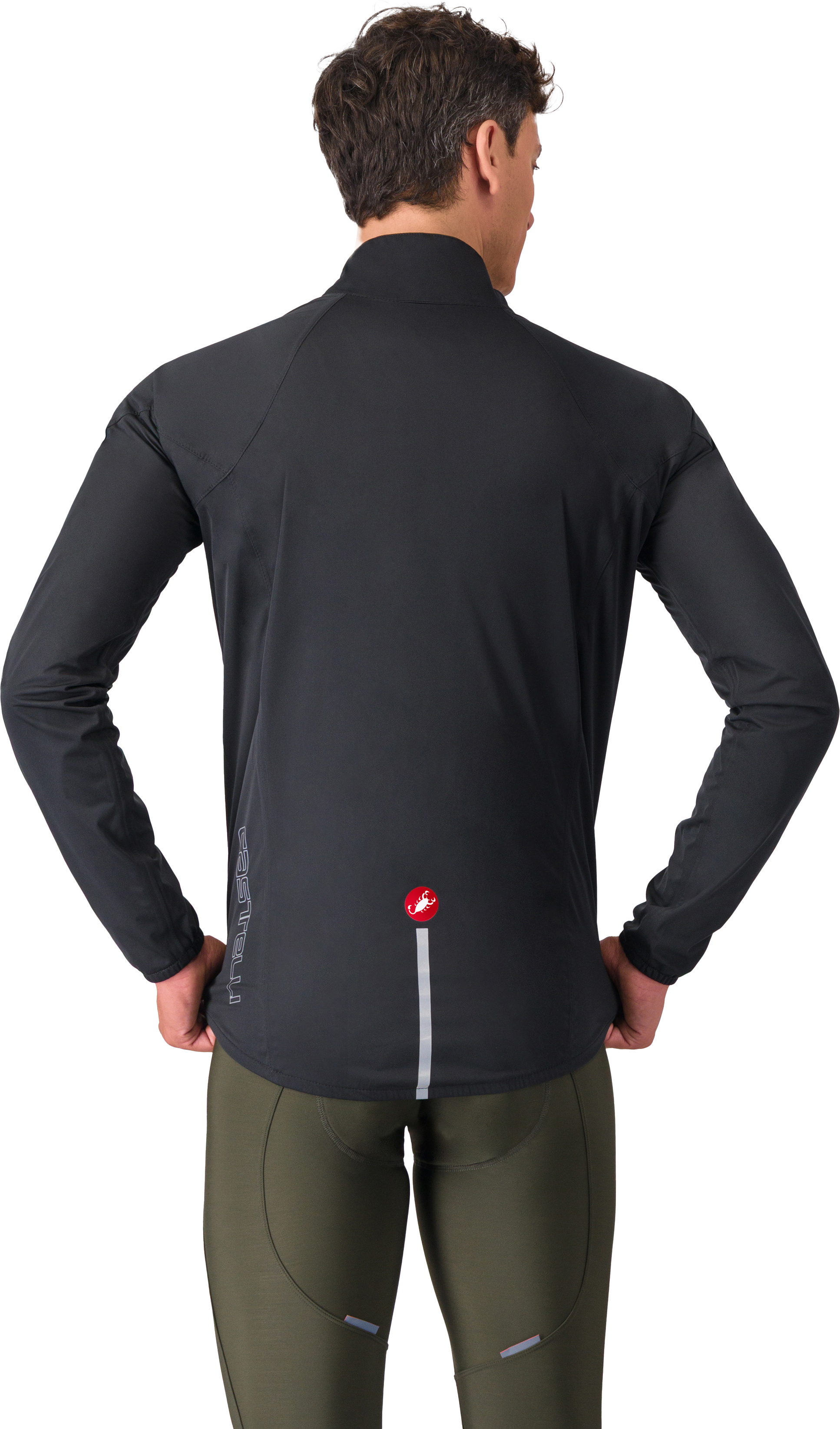 Beklædning - Regntøj & Vindtøj - Castelli EMERGENCY 3 RAIN Jacket - Light Black
