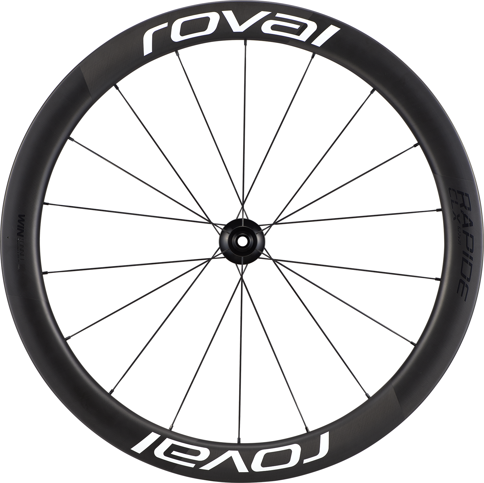 Reservedele - Hjulsæt - Specialized Roval Rapide CLX II Forhjul - Satin Carbon/Gloss White