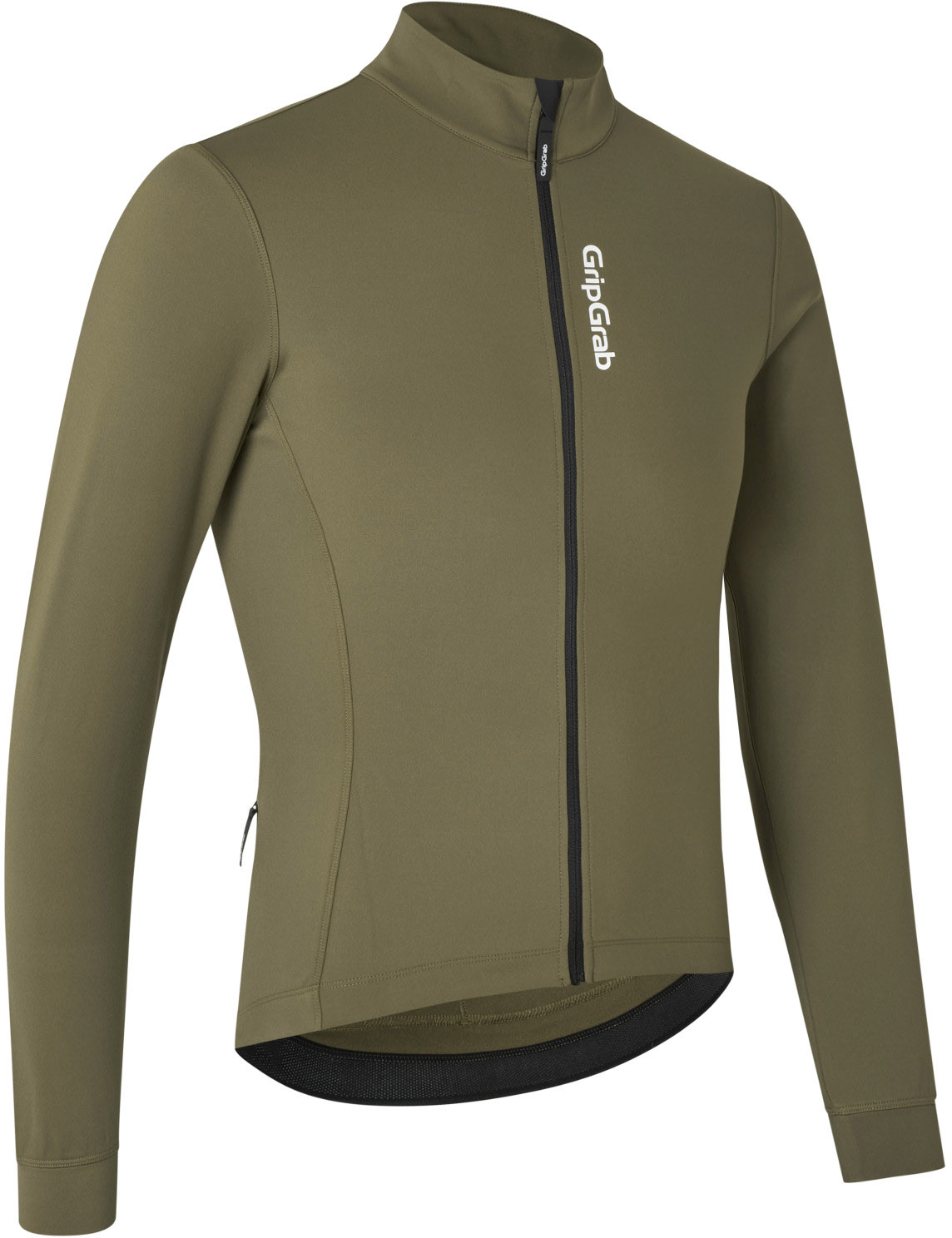 GripGrab RIDE Langærmet termocykeltrøje - Olive Green
