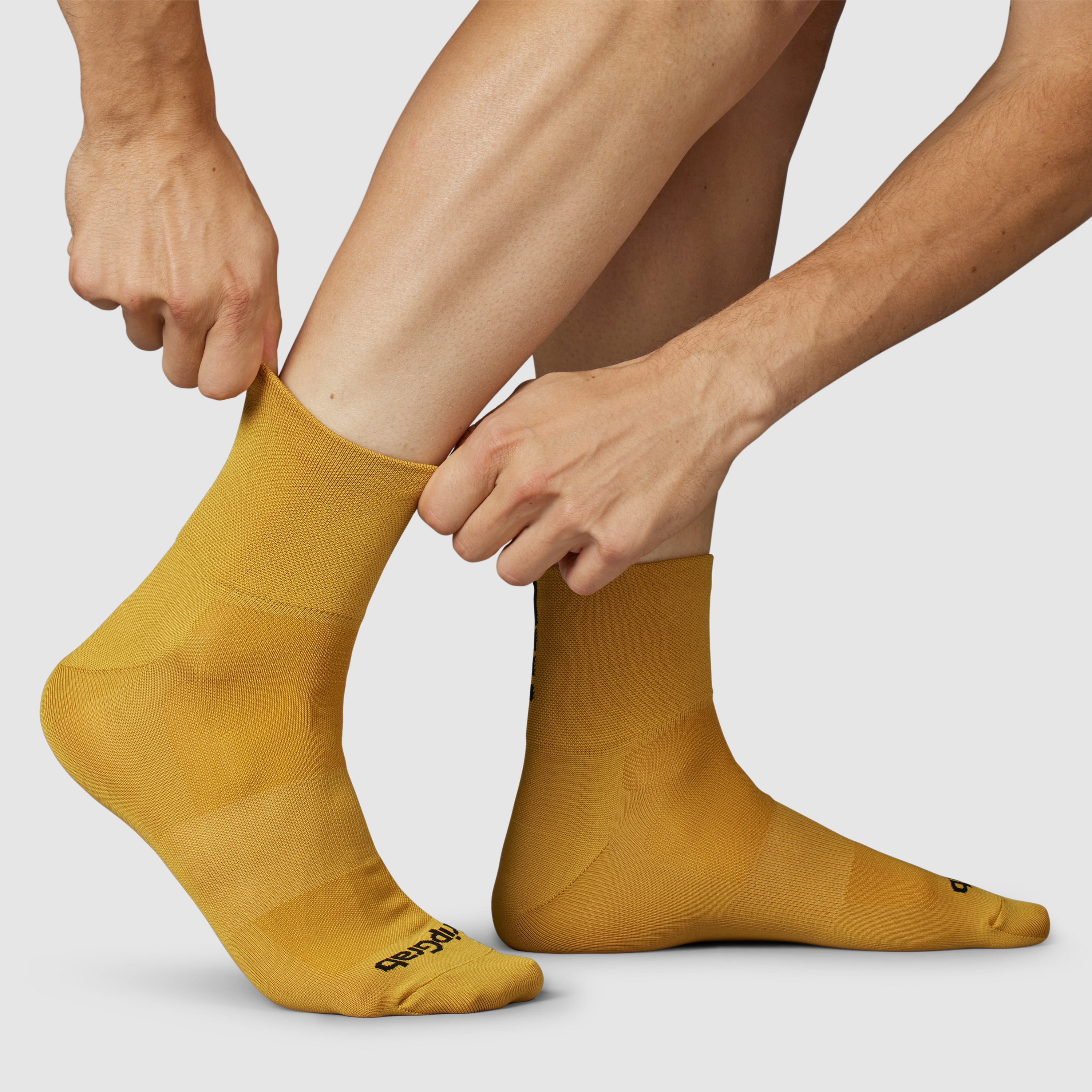 Beklædning - Sokker - GripGrab Lightweight SL Short Sokker - Mustard Yellow