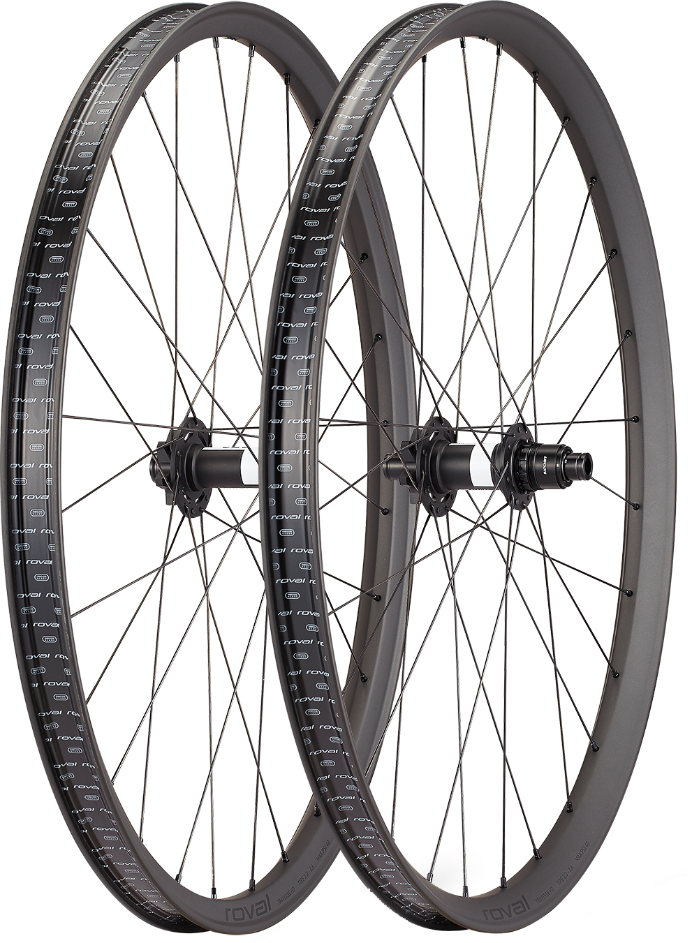 Reservedele - Hjulsæt - Roval Traverse HD 350 DEG 27.5 Rear 32H - Satin Carbon/Black