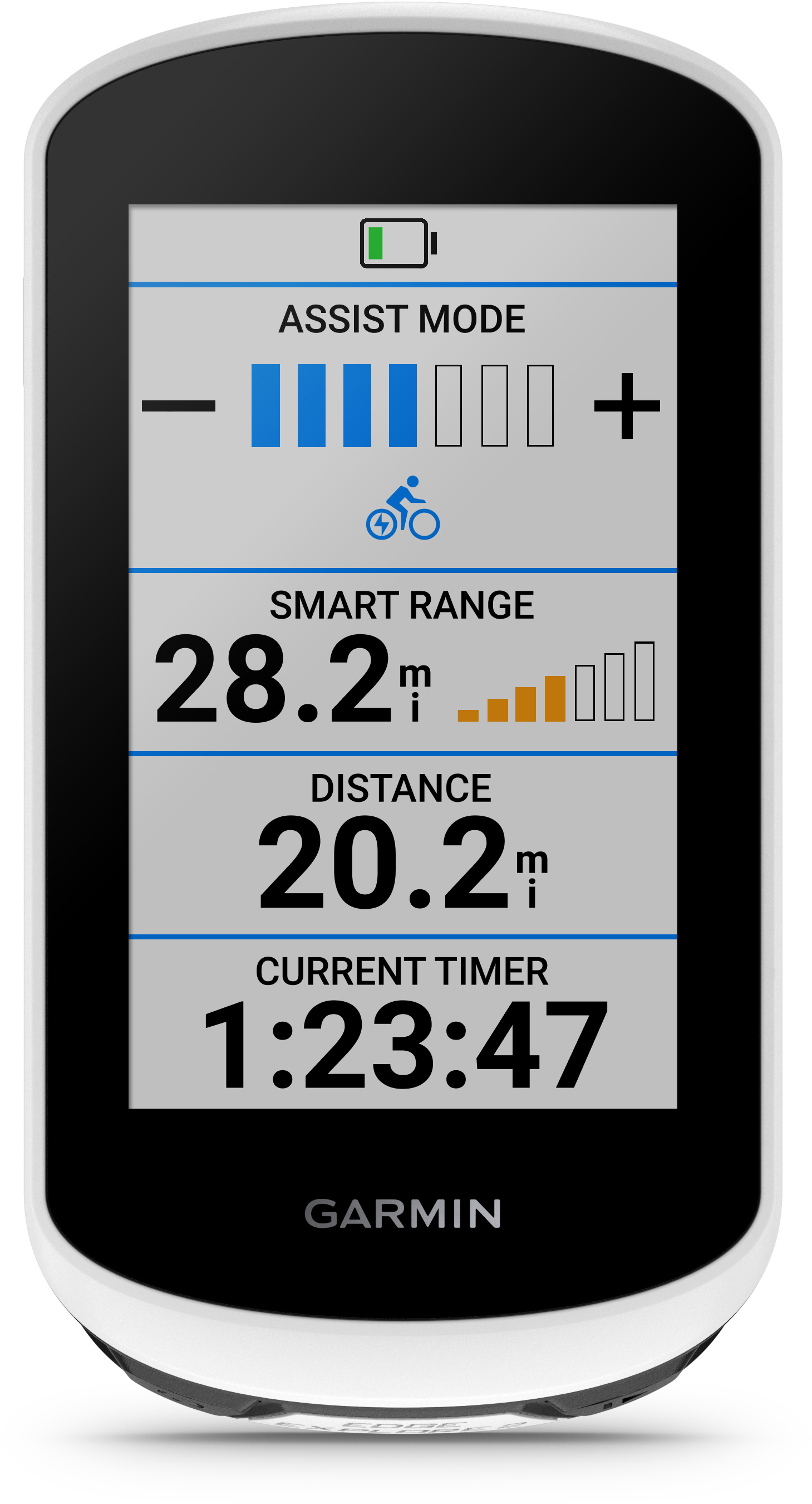 Tilbehør - Cykelcomputer & GPS - Garmin Edge Explore 2 GPS Cykelcomputer - Power Mount Bundle