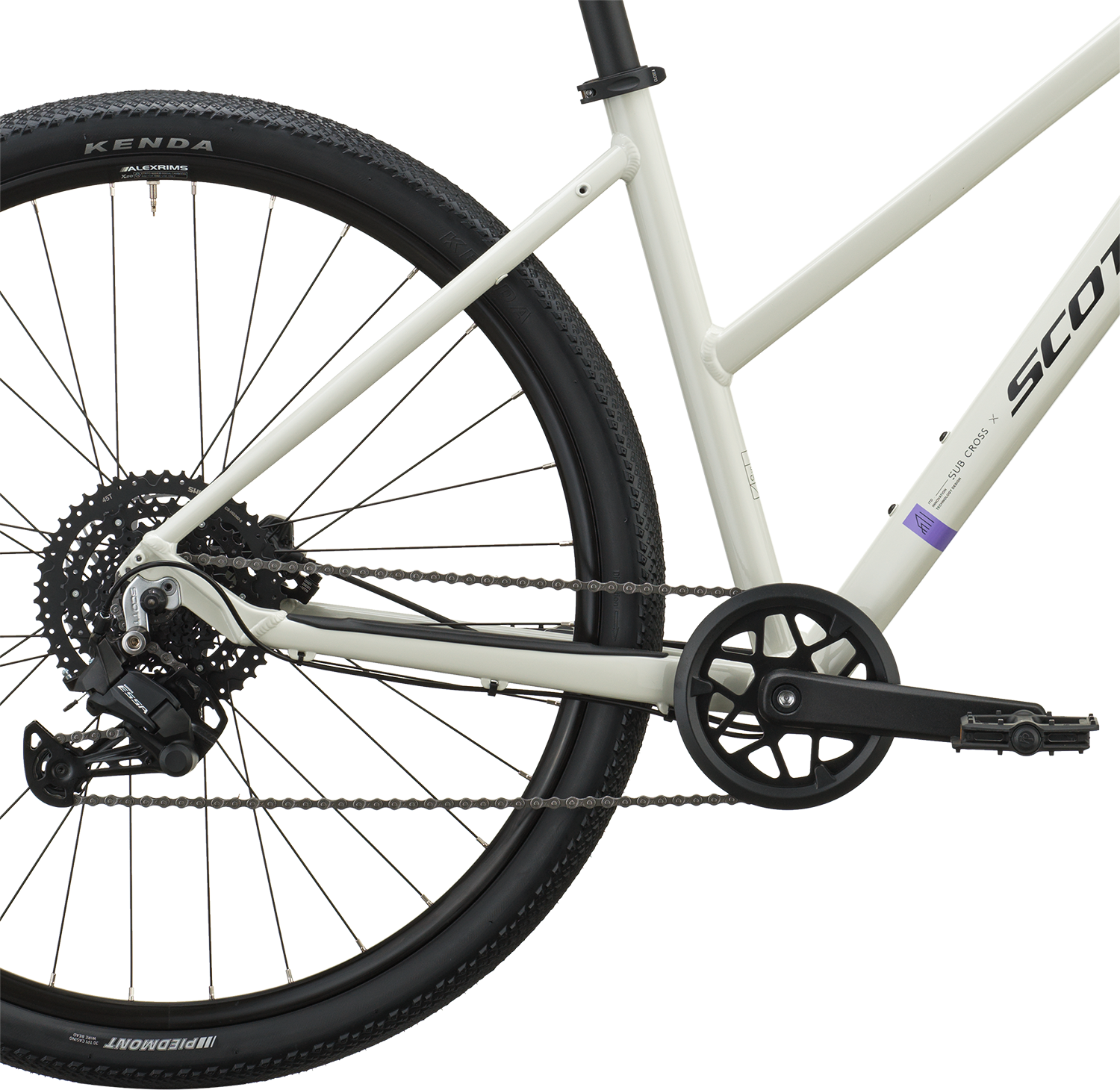 Cykler - Damecykler - Scott Sub Cross 40 Slope 2027 - Atmosphere Grey